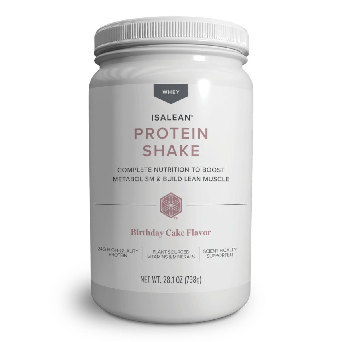 Isagenix IsaLean, 24g Protein Shake, Creamy Chocolate, 28.1 oz