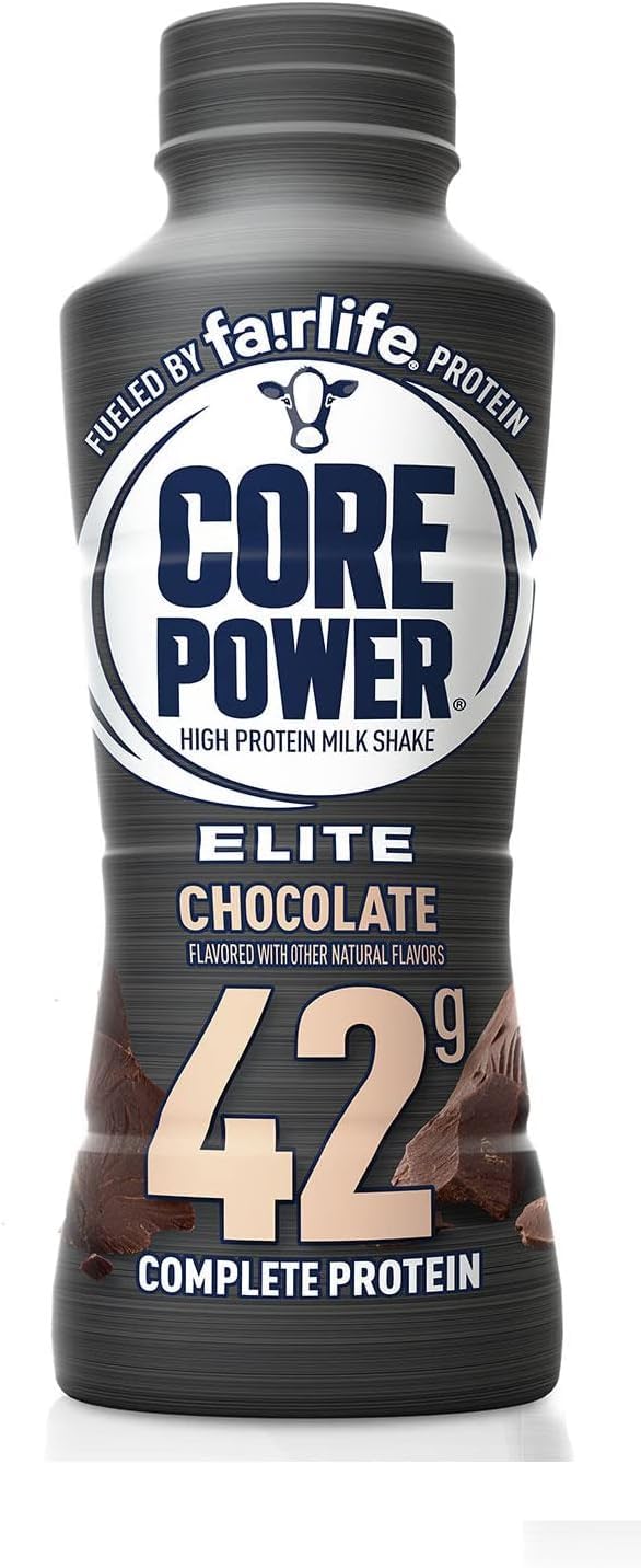 FAIRLIFE NUTRITION PLAN Core Power Elite 42g. Protein Shake, Chocolate - Liquid (14 fl. oz, 8 pk.)