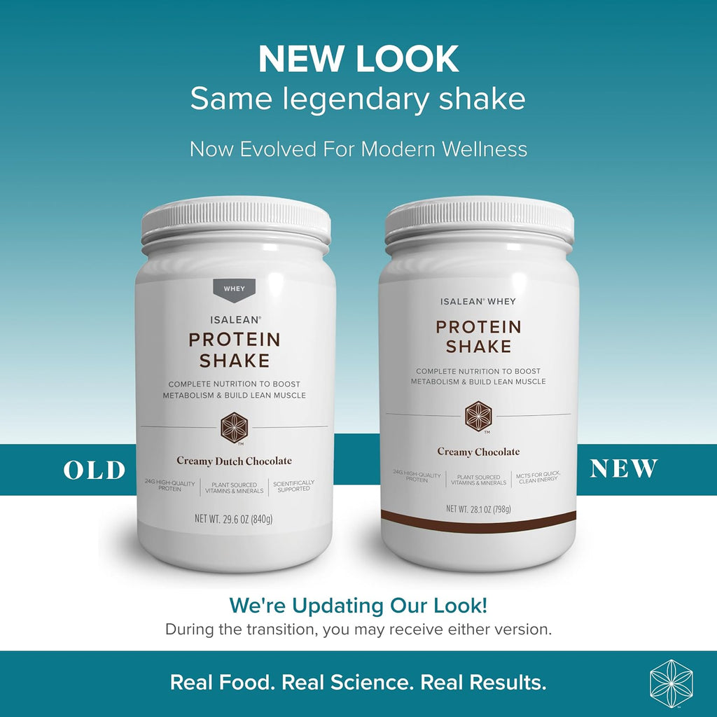 Isagenix IsaLean, 24g Protein Shake, Creamy Chocolate, 28.1 oz