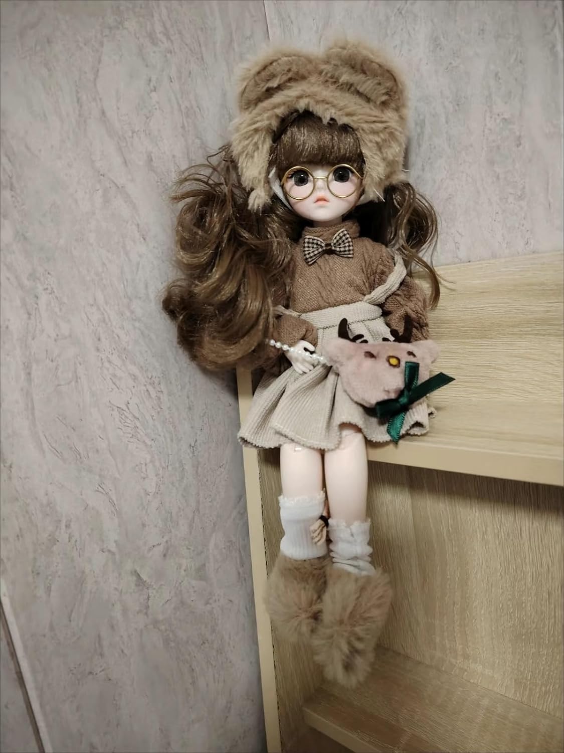 1/6 BJD Ball Jointed Blythe Smart Doll With Clothes - Anime Kawaii Myou Doll (Zongcha)