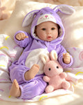 Aori Baby Dolls - 17 Inch Real Life Doll with Ultra Soft Body & Fox Outfits for Girls 3+ | Pretend Play, Adoption Day, Photography Prop, Collectible