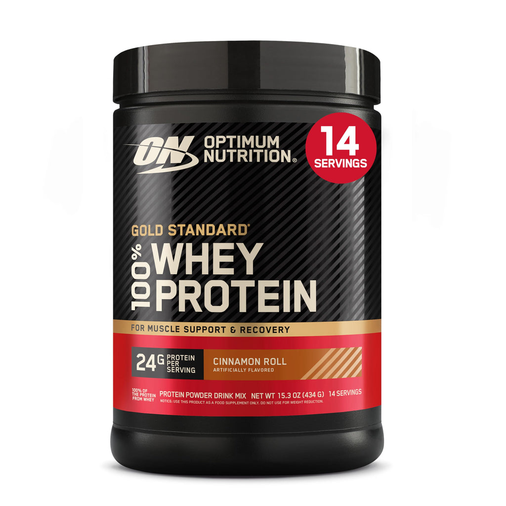 Optimum Nutrition Gold Standard Whey Protein, Double Rich Chocolate, 2 LB